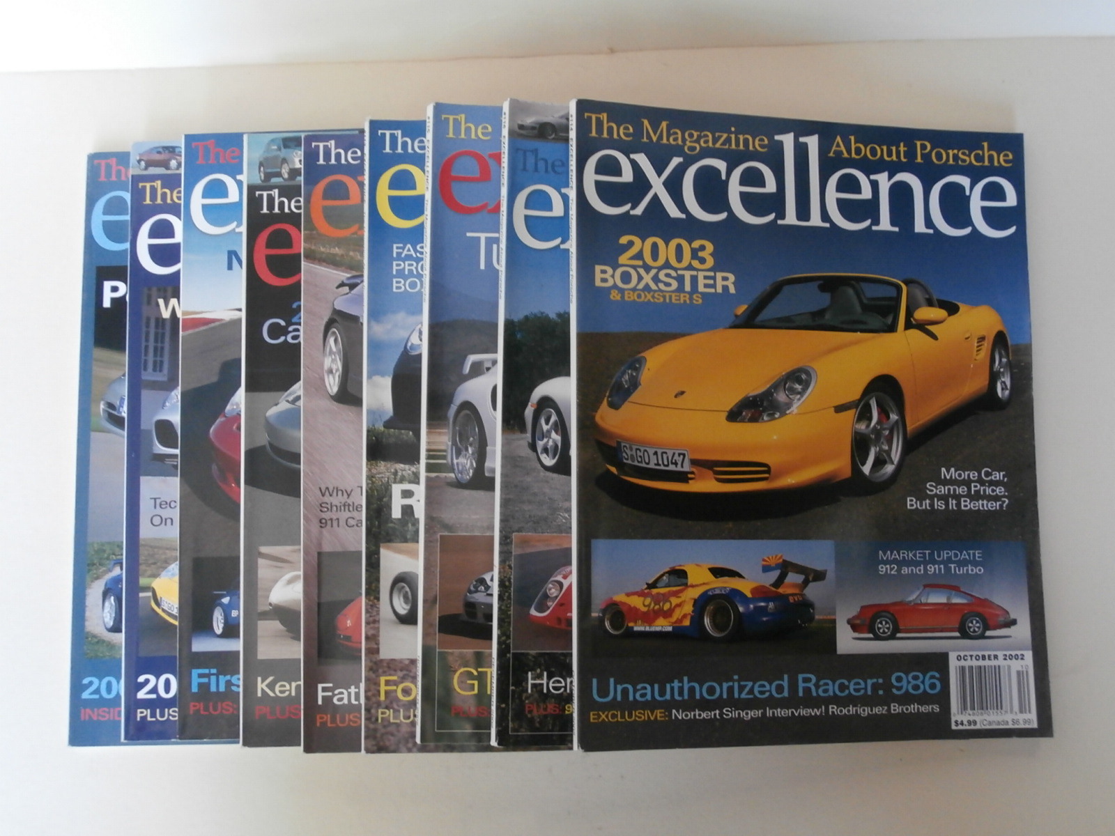 Excellence Magazine Full Year 9 Issues 2002